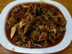 Goat Head Curry